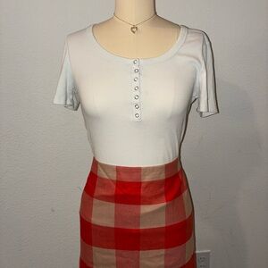 J. Crew Cream Satin Fabric